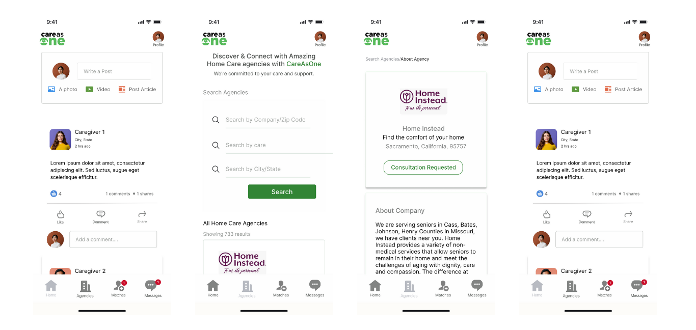 Careasone website preview image